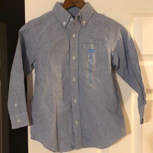 Boy’s children’s place blue oxford NWT size S 5/6